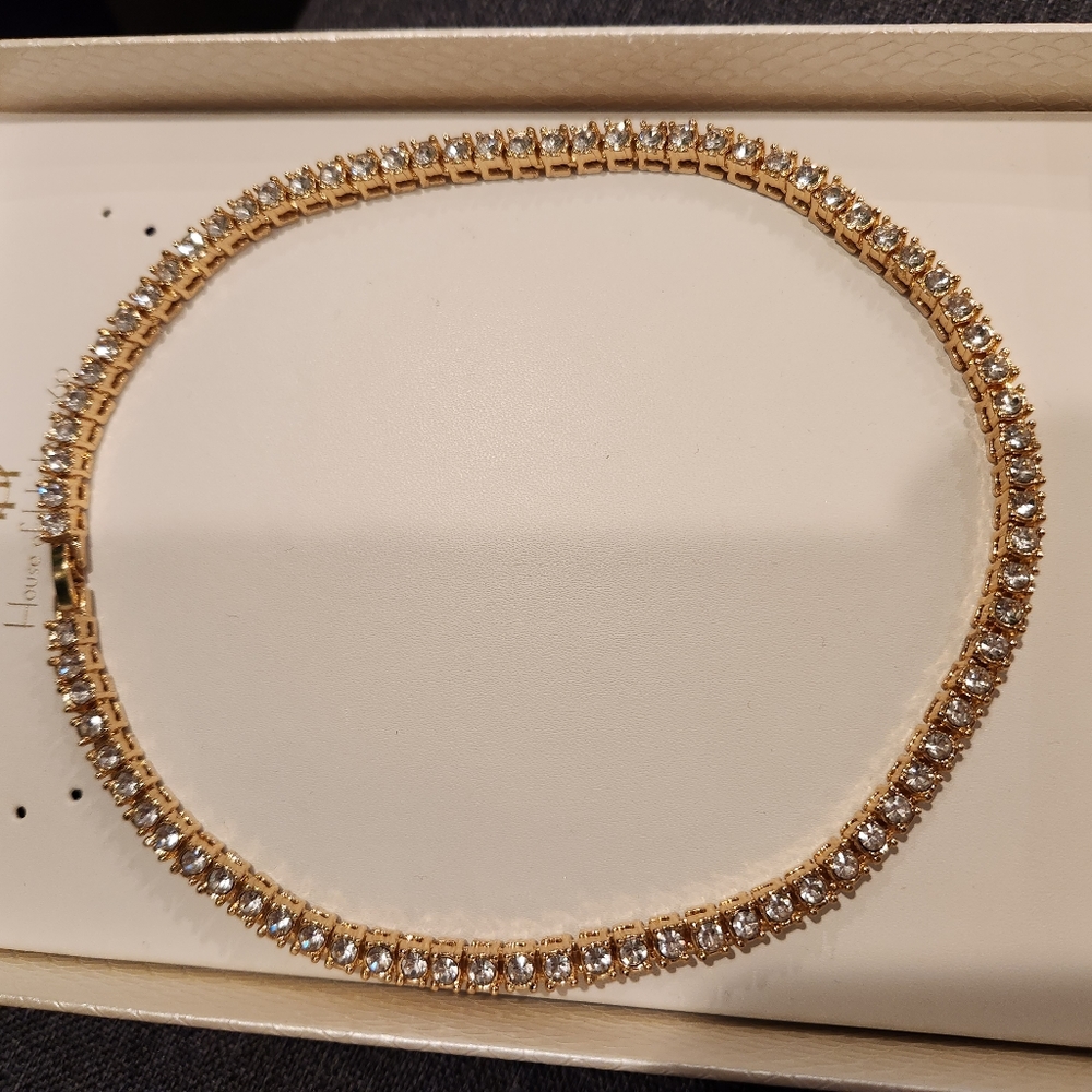 Gold Choker Necklace 💛